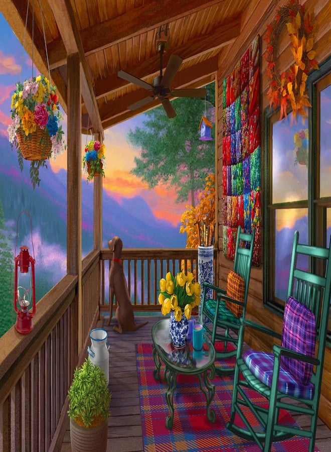 Mulic Puzzles for Adults 1000 Pieces - Chris Bigelow - Mountain View - Escape from The City - Image 1